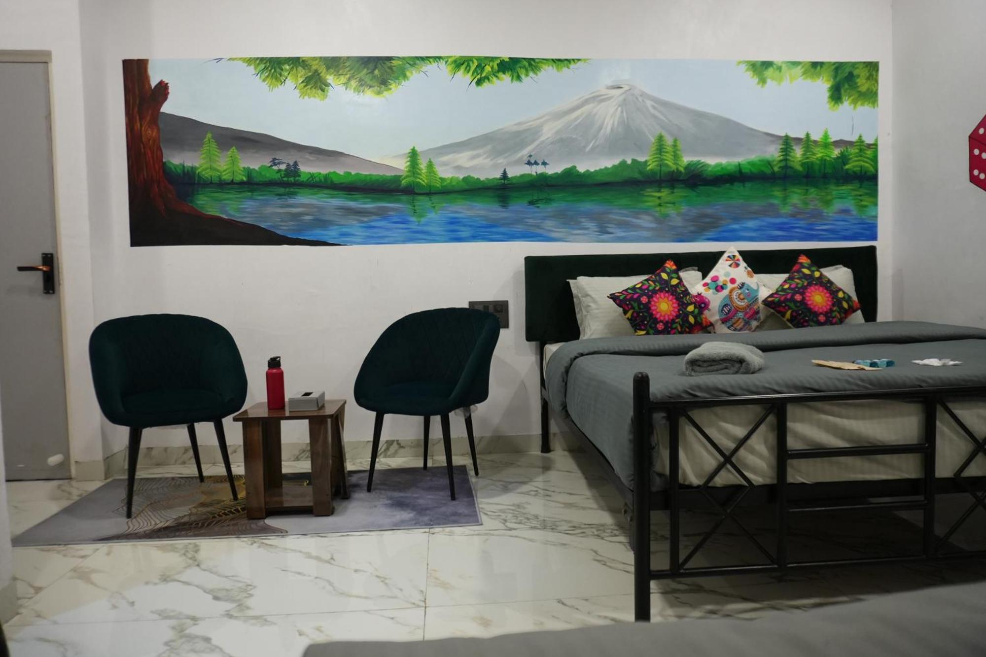 Funky Backpackers Hotel Udaipur Bagian luar foto